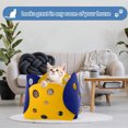 thumbnail image 5 of Chat tunnel Lit Pliable Animal tunnel Jouet Interactif Sport Feutre Matériel, 5 of 5