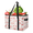 Multicolor 1, variant on Pink Pig Reusable Grocery Bag, Foldable Shopping Tote Bag with Reinforced Handles, Watercolor Farm Animal Large Kitchen Grocery Bags for Shopping Groceries Picnic