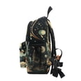 thumbnail image 4 of FORMRS School Backpack with Front Zippered Pocket 12" Student Travel Daypack, Black Dinosaur, 4 of 6