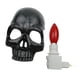 thumbnail image 4 of Lámpara de pared con forma de calavera humana, luz de Halloween, luz nocturna LED artesanal, luz de ambiente de fiesta, lámpara de noche para dormitorio, fiesta, baño. Negro, 4 of 9