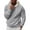 Grey, variant on TANYSU Men Fashion Sweatshirt Solid Color Long Sleeve Tops Round Neck Drawstring Hoodie Sports Pocket Winter Pullover Birthday Male Casual Athletic Dailywear