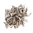 thumbnail image 4 of 100pcs Metal Rectángulo Studs Remache Spikes Spots Punk Nailhead Leather Craft Plata 16x6mm Sunnimix Spike Studs Spot Rivet, 4 of 7