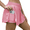 Pink, variant on Women's Summer Flowy Yoga Workout Shorts for Athletic Gym Running Shorts Tennis Short Skirt Pink