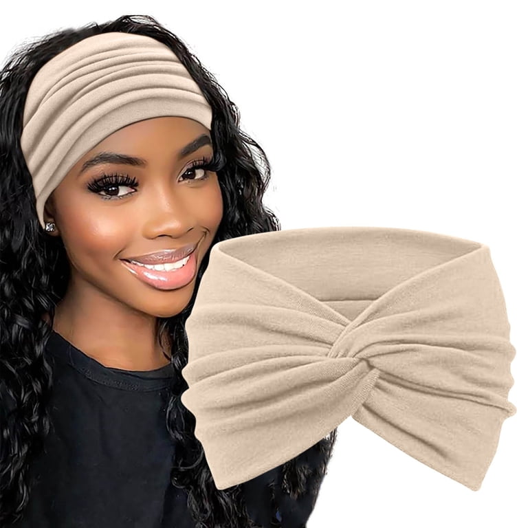 Momihoom Extra Wide Headbands for Women Cotton Turban  display picture 1