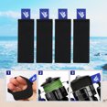 thumbnail image 4 of 4 Uds carrete giratorio cinturón elástico carrete de pesca cubierta de carrete de pesca cinturón de protección accesorios de pesca, 4 of 9