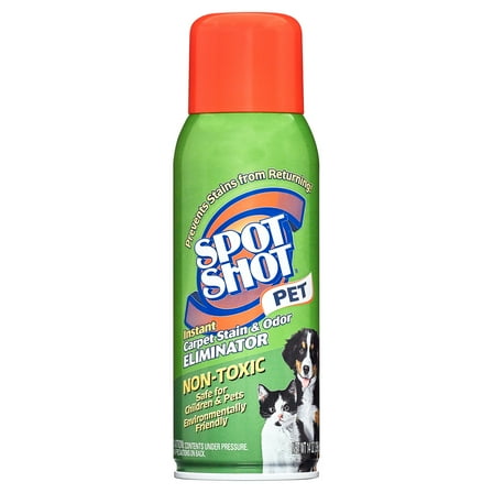 Spot Shot Pet Instant Carpet Stain & Odor Eliminator Aerosol Spray, 14 oz
