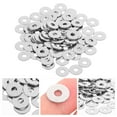 thumbnail image 2 of Ferencaa 100pcs Metal Washers Fasteners Washers Anti-loosening Washer Steel Washers, 2 of 11
