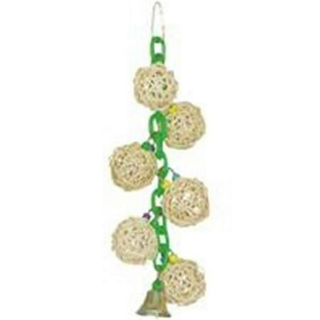 UPC: 0644472012729 | A & E Cage HB01272 Six Vine Balls on Chain with Bell
