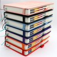 thumbnail image 4 of January to December 2023 Planner School Spiral Planner Notebook with Tabs Bookmark Notes Pocket  Pink, 4 of 8