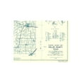 thumbnail image 2 of Historic County Map - Collin County Texas - Highway Department 1936 - Vintage Wall Art, 2 of 4