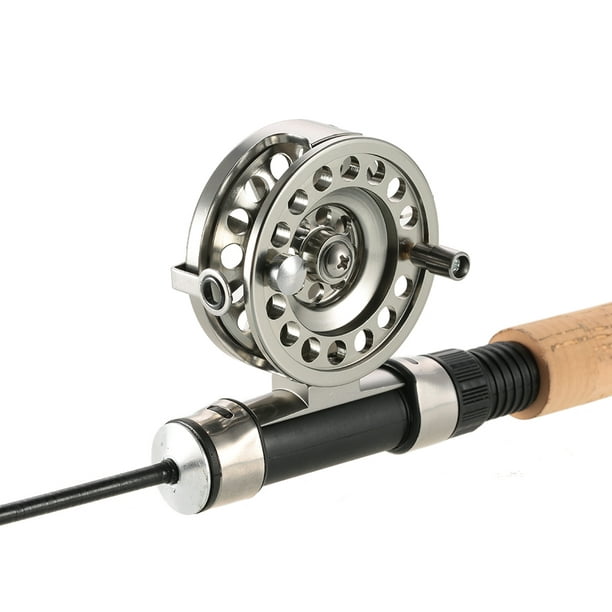 Fly Fishing Reel Right Handed Aluminum Alloy Smooth Rock Ice