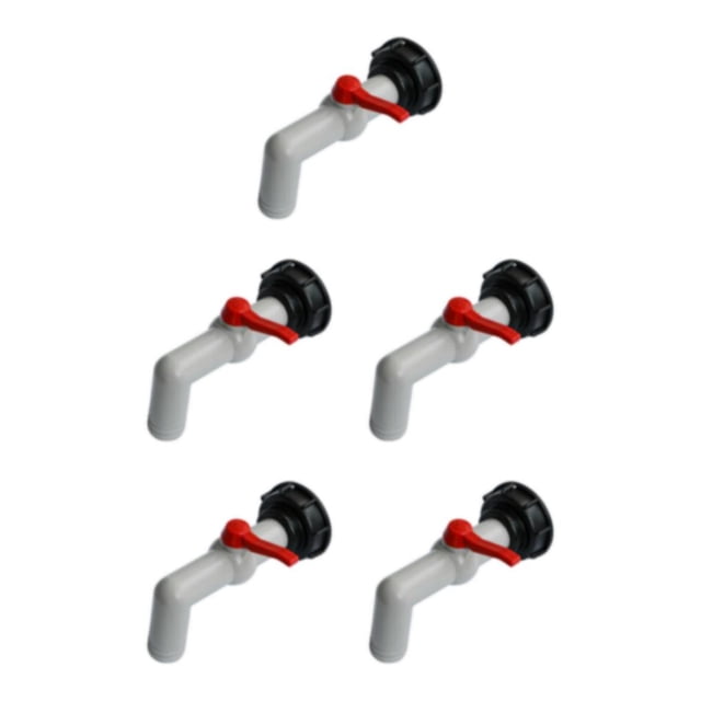Maytalsory Sturdy And Durable Plastic Drain With 90 Degree Nut Efficient Water Discharge 5Set