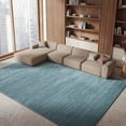 thumbnail image 4 of SAFAVIEH Vision Adrasteia Overdyed Solid Area Rug, Aqua, 5'1" x 7'6" - Modern Design, Aqua, Non-Shedding & Easy Cleaning, Ideal for Living Room, Bedroom, Dining Space, 4 of 15
