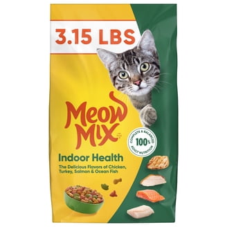 Meow Mix Original Choice Dry Cat Food, 3.15 lb. Bag - Walmart.com