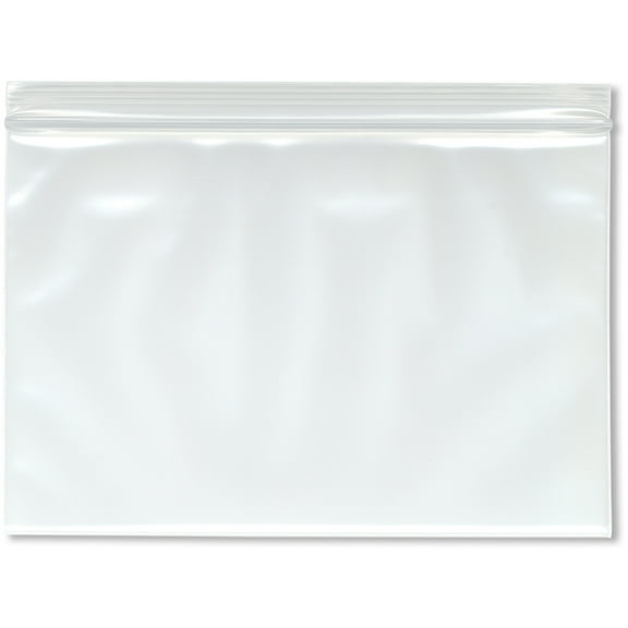Plymor 9" x 6" (Pack of 100), 4 Mil Heavy Duty Zipper Reclosable Plastic Bags