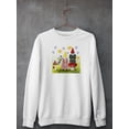 thumbnail image 3 of Gnome Neighbors Iii Sweatshirt Men -Grace Popp Designs, Male XX-Large, 3 of 4