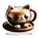 thumbnail image 1 of Taza De Café Con Gato, Estatua De Hada Acrílica, Mini Adorno Y Accesorio, Pieza Decorativa Para Escritorio O Mostrador, 1 of 8