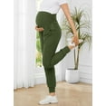 thumbnail image 5 of PARNIXS Fashionable Maternity Harlan Pants Elastic Warm High Waisted Sports, Leisure, Vacation,M, 5 of 7