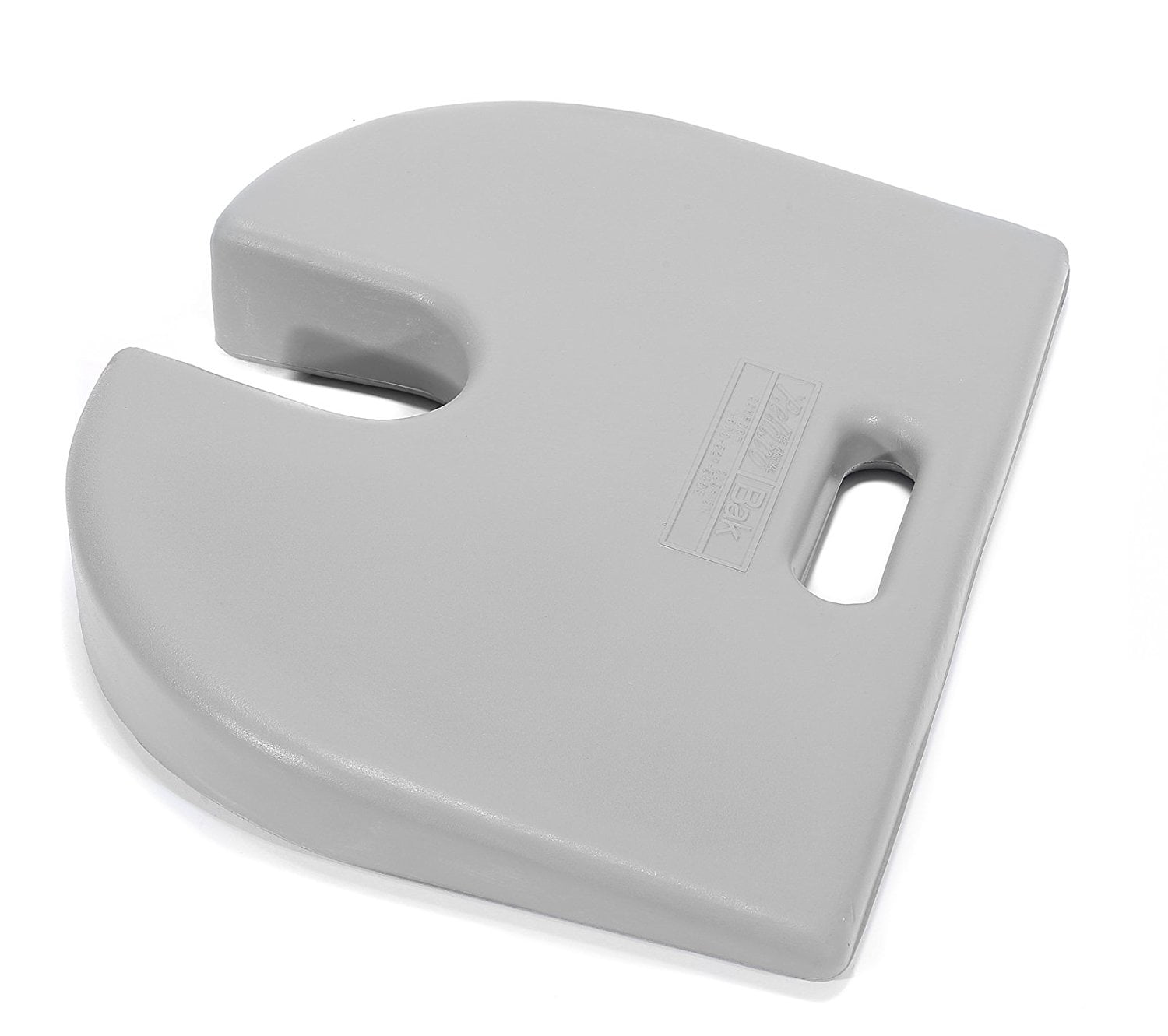 RelaxoBak Back Support and Tailbone (Coccyx) Orthopedic Seat Cushion Car Seat Wedge (Gray