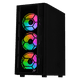 thumbnail image 2 of Xtreme PC Gaming AMD Radeon RX 6500 XT Ryzen 5 5600X 16GB SSD 250GB 2TB WIFI Black, 2 of 6