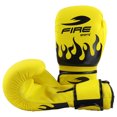 thumbnail image 4 of Par de Guantes de Boxeo Fire Sports PVC Línea Fire One Amarillo, 4 of 4