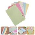 thumbnail image 4 of 2 Books of Loose Leaf Notepad Refills A5 Notebook Refills A5 Notepad Inserts 6 Hole Paper Refills, 4 of 5