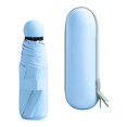 thumbnail image 4 of Mini Paraguas Sunnimix para Monedero Azul Con estuche, 4 of 8