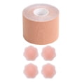 thumbnail image 1 of Cinta adhesiva para pezones, parche de soporte para el pecho, sujetador push-up de verano para pezones Color de piel 5cm, 1 of 9