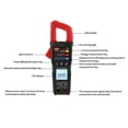 thumbnail image 2 of UNI-T UT202BT Clamp Meter 9999 Counts Handheld Digital Clamp Type Multimeter Voltmeter Ammeter Continuity Hertz Temperature Tester NCV Universal Meter Multifunctional Tester with Peak Capturing LPF, 2 of 8