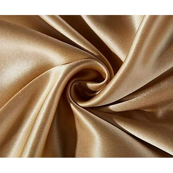 Reliable Bedding Silk Satin Sheets Set | Silk Satin Sheets Set Twin XL | Sheets SetBronze |Fitted Sheet 24 Inch Deep Pocket | 4 Pc Sheet Set | Flat Sheet& Pillowcases.