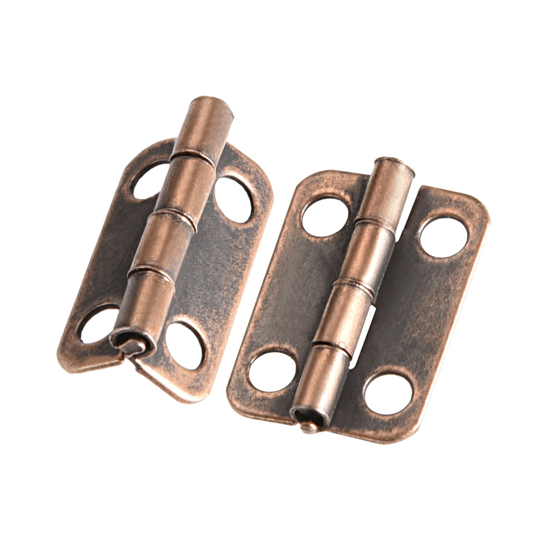 uxcell Jewelry Gift Box Case 28mm Length Vintage Style Hinges Bronze Tone 8PCS US-SA-AJD-219023
