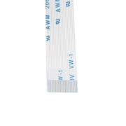 Uxcell A Type AWM 20624 80C 60V VW-1 Flexible Flat Cable FFC 0.02 Pitch 18 Pin 7.87 10Pcs