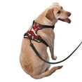 thumbnail image 3 of Lsque Christmas Holiday Pinecone Dog Harness, No-Pull Pet Harness with 2 Leash Clips, Adjustable Soft Padded Dog Vest with Easy Control Handle for Large Dogs-, 3 of 9
