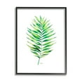 thumbnail image 2 of Stupell Industries Minimal Green Palm Tropical Plant over White Grey Framed, 11 x 14, Design by Melissa Hyatt LLC, 2 of 5