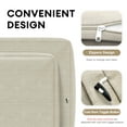 thumbnail image 3 of RADIATA Beige 27×27 Outdoor Cushions, Water-Resistant & Weather-Resistant Patio Furniture Replacement Covers – Durable, Skin-Friendly Outdoor Cushion Slipcovers (Cover Only), 3 of 9