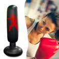 thumbnail image 3 of Saco de boxeo inflable de 1,6 m Torre de golpe de estrés Saco de arena de rebote Tmvgtek Otros Deportes y Recreación, 3 of 9
