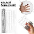 thumbnail image 5 of Pessrrtewg Chicken Wire Fencing Mesh,Galvanized Hexagonal Metal Chicken Wire Mesh,Floral Net,Poultry Nettin Wire Fence Arrangement Wire J2H9, 5 of 8