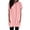 Watermelon Red*, variant on RUTAYY Women Summer Casual Short Sleeve Solid Color Hooded Long Double Pocket Tshirt Tops Elegant Chic Tshirts