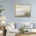 thumbnail image 3 of Stupell Industries Coastal Scenic Beach Dunes at Dawn Gold Floating Frame Canvas Art, 31 x 25, by Petals Prints Design, 3 of 8
