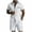 White, variant on GUZOM Mens Pink Linen Blend Casual 2 Piece Set | Short Sleeve Shirt & Matching Shorts Summer Co-ord for Beach Vacation,Size M
