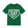 thumbnail image 3 of Rub Some Dirt On It Funny Baseball Mom Unisex Jersey Short Sleeve Tee, 3 of 4