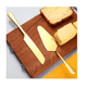 thumbnail image 4 of Juego De Cuchillos De Corte De Pastel De Acero Inoxidable Lab.G Dorado, 4 of 5