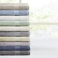 thumbnail image 7 of Madison Park Charcoal 6-Piece Bath Towel Sets, Cotton Absorbent Soft Designer, 7 of 7