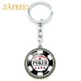 thumbnail image 3 of TAFREE-llaveros de cartas de póquer de moda, llaveros de póker con personalidad de Club, el mejor regalo, encanto de llave de coche, venta al por mayor, PO15, 3 of 4