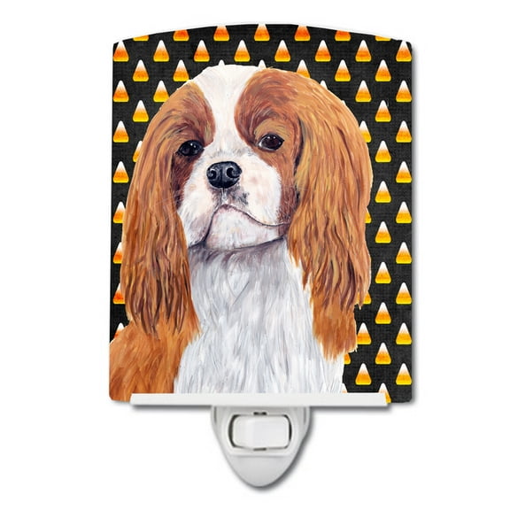 Cavalier Spaniel Blenheim Halloween Ceramic Night Light