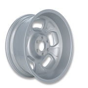REV Wheels 107S-2808300 107 Series Rally 20x8 - 4.5 bs - 6x5.5/6x139.7 -Gray/Machine Lip