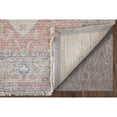 thumbnail image 2 of Feizy Caldwell Transitional Distressed, Ivory/Blue/Red, 3'6" x 5'6" Accent Rug Handmade Sheen Bohemian & Eclectic Medallion Floor Rug for Living room Bedroom, 2 of 9