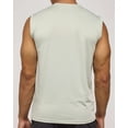thumbnail image 4 of Real Essentials 5 Pack: Men's Breeze Tech Tank Tops Sleeveless Shirts Workout Muscle Athletic Running (Big & Tall Available), 4 of 5