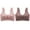 Coffee, variant on Cathalem Bras for Large Breasts Wireless Everyday Bra with Adjustable Straps,Coffee 6L