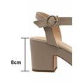 thumbnail image 2 of Zapatilla Tacon Ancho Lady Paulina® Color Clay Formal 22-26 vino 23.5, 2 of 11